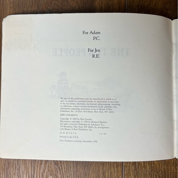 The Tub People by Pam Conrad, paperback - Picture 4 of 6